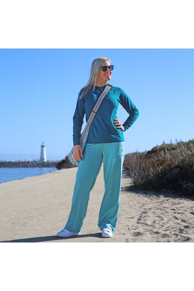 Everyday Wide Leg Pants, Alternate, color, River