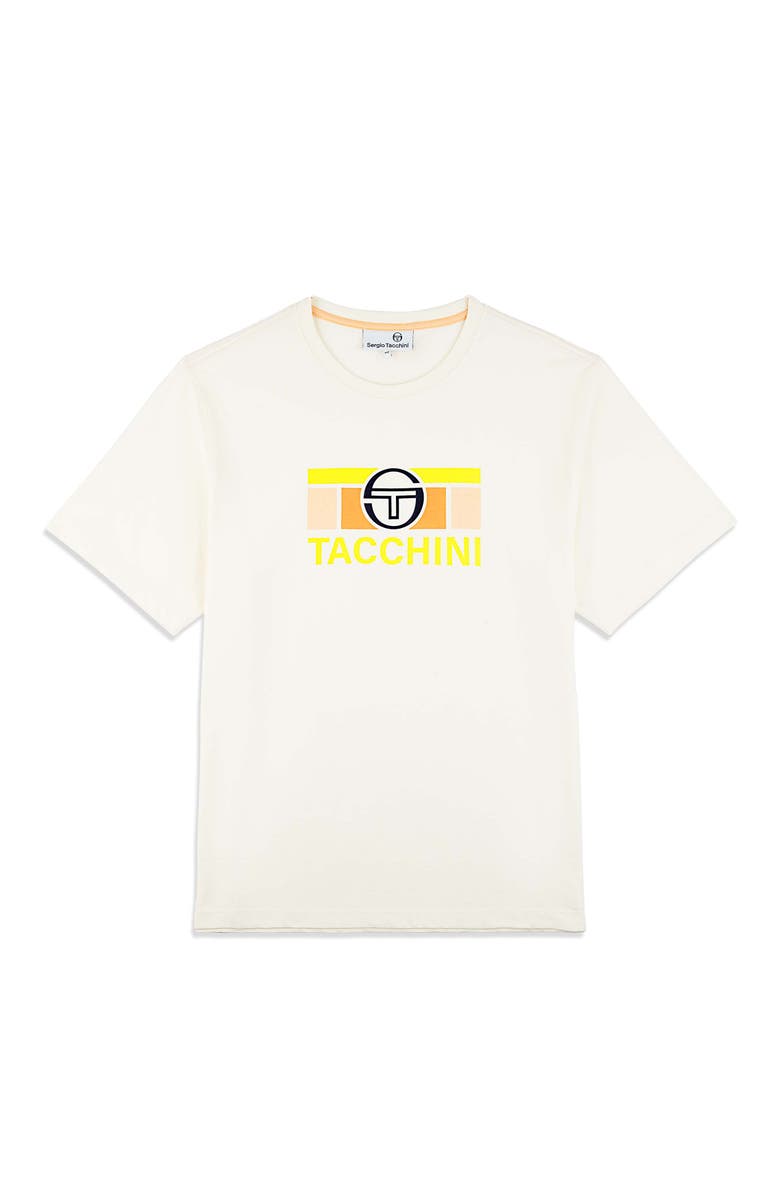 Sergio Tacchini Marca T-Shirt, Alternate, color, Gardenia