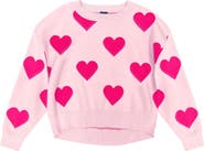 PixieLane Kids' Heart Graphic Sweater