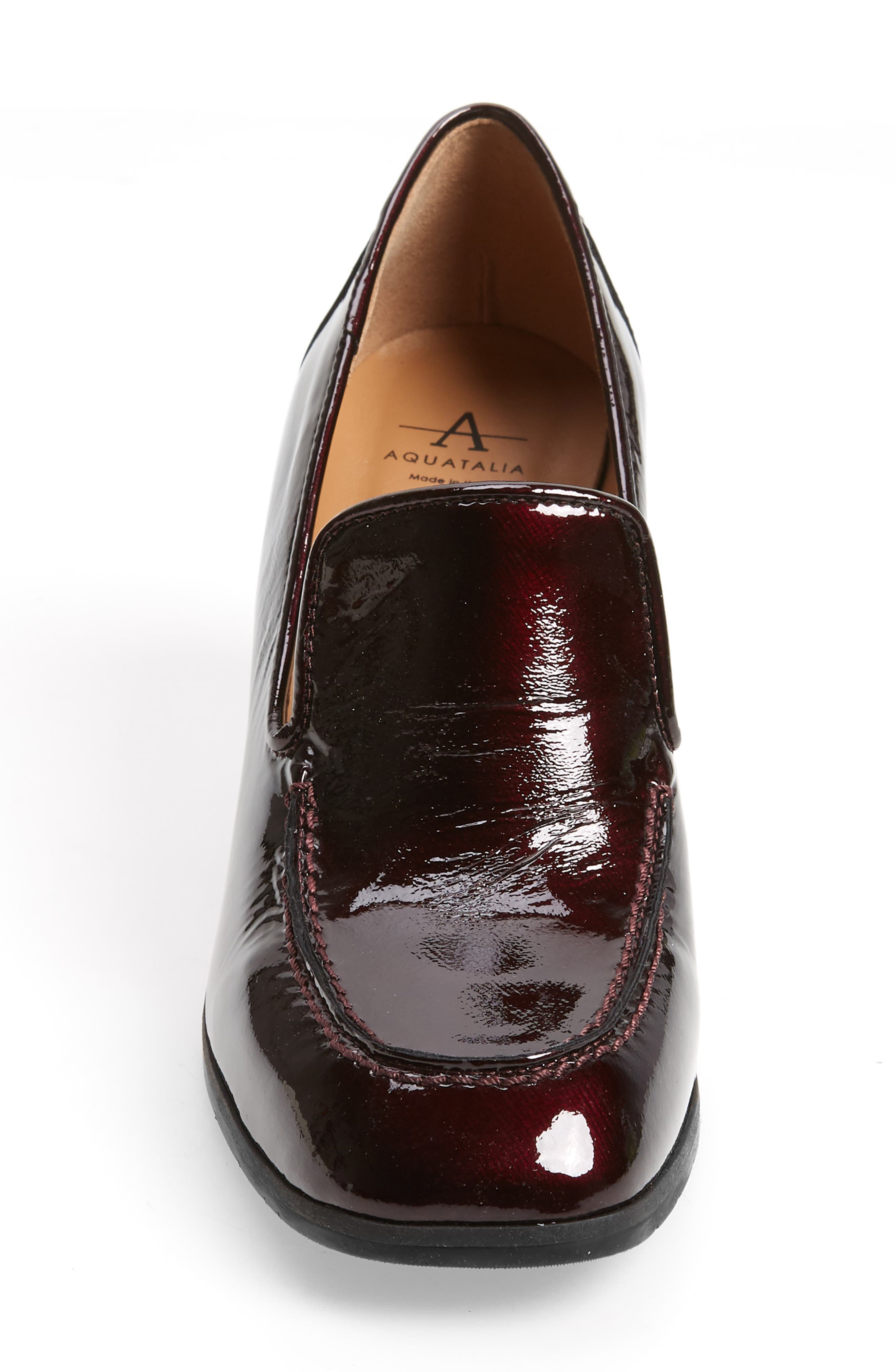 Michelle Water Resistant Pump, Alternate, color, BORDEAUX PATENT