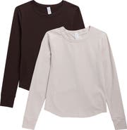 YOGALICIOUS 2-Pack Audrina Crewneck T-Shirts
