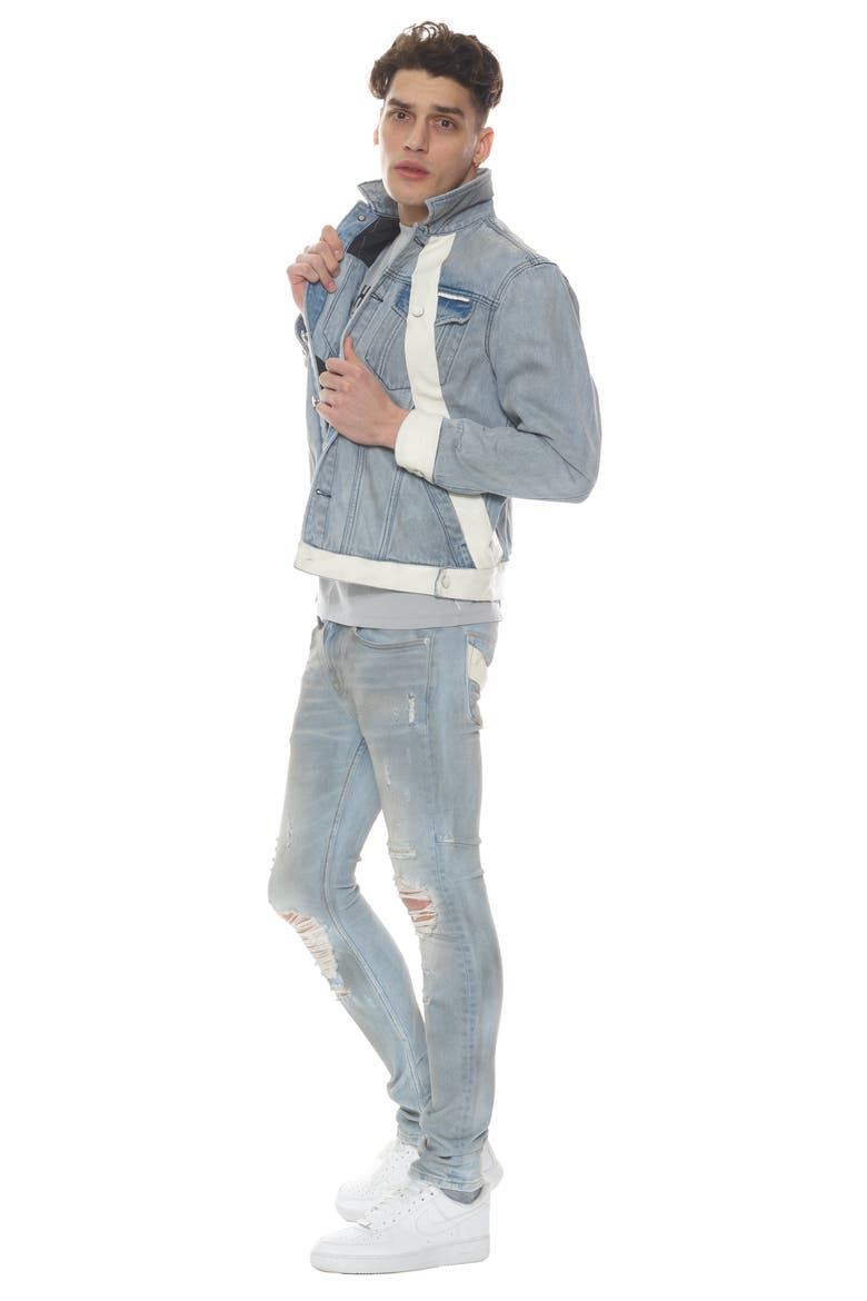 Strat Ripped Super Skinny Jeans, Alternate, color, FALCON 2