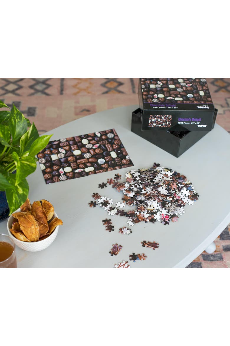 Chocolate Delight Candy Puzzle For Adults And Kids | 1000 Piece Jigsaw Puzzle, Alternate, color, Multi-Color