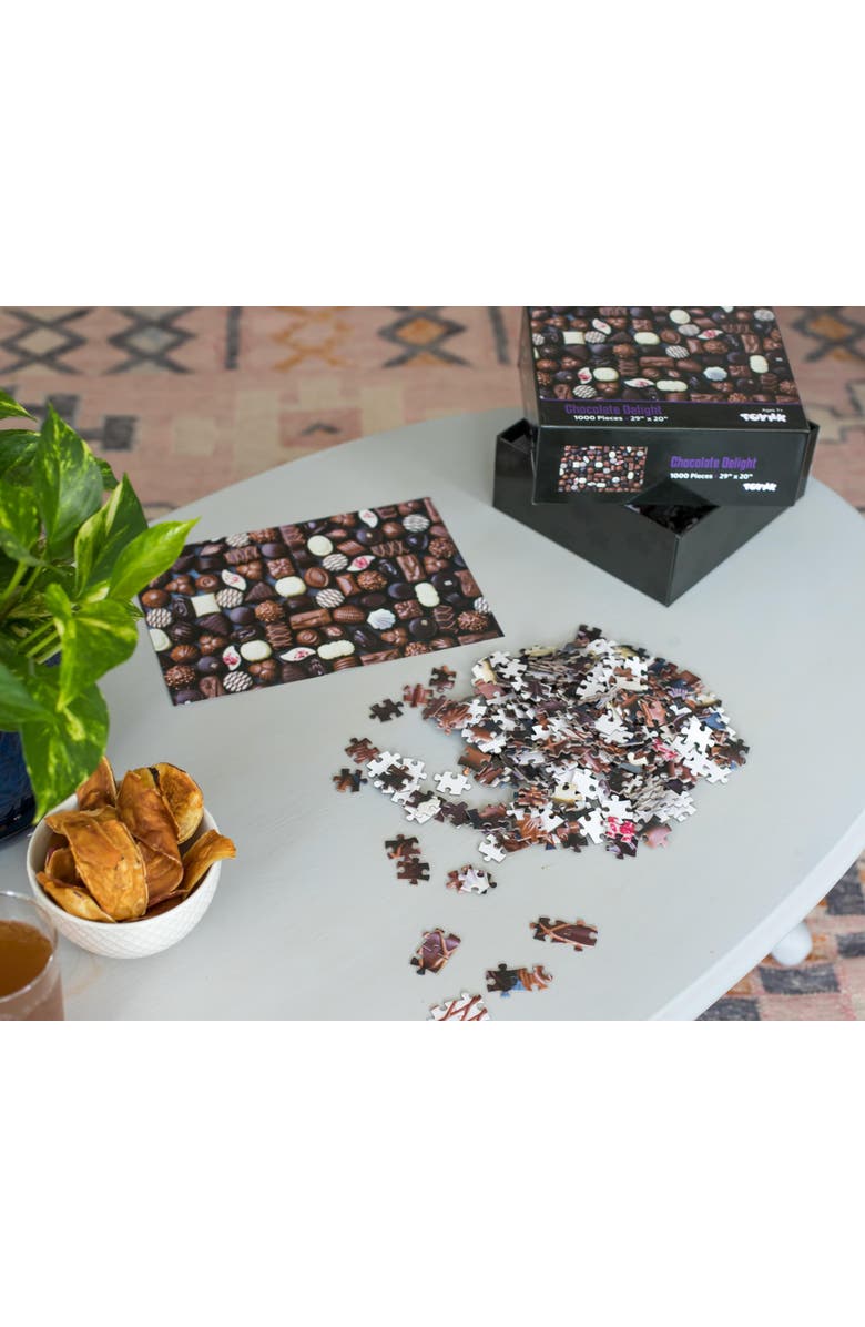 Toynk Chocolate Delight Candy Puzzle For Adults And Kids | 1000 Piece Jigsaw Puzzle, Alternate, color, Multi-Color