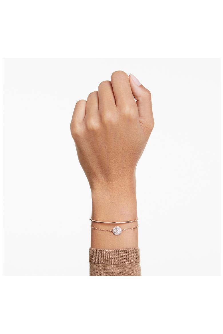 Sublima Bangle Bracelet, Alternate, color, ROSE GOLD