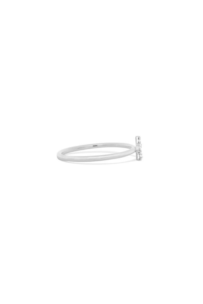 Diamond Star Ring, Alternate, color, White Gold