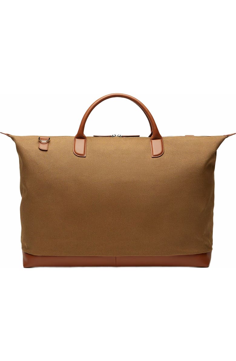 Want Les Essentiels Hartsfield Organic Cotton Canvas Weekender Bag, Alternate, color, Dark Camel