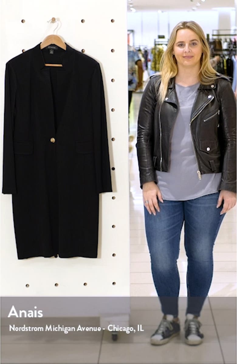 Topstitch Milano Knit Jacket, sales video thumbnail