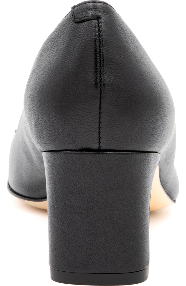 Amalfi by Rangoni Serapide Cap Toe Pump, Alternate, color, Black Parmasoft