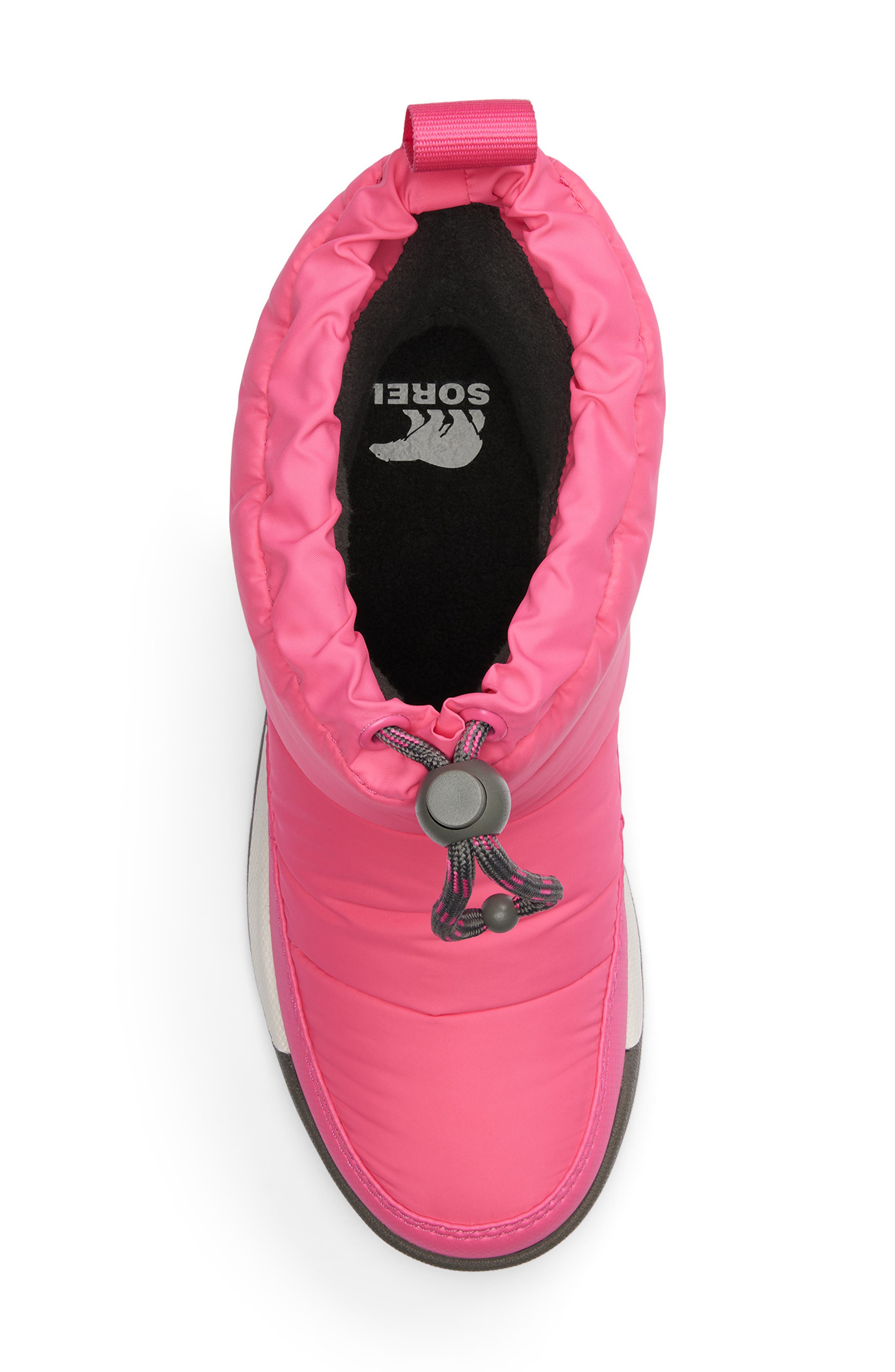 SOREL Kids' Whitney II Plus Puffy Waterproof Snow Boot, Alternate, color, Nico/ Quarry