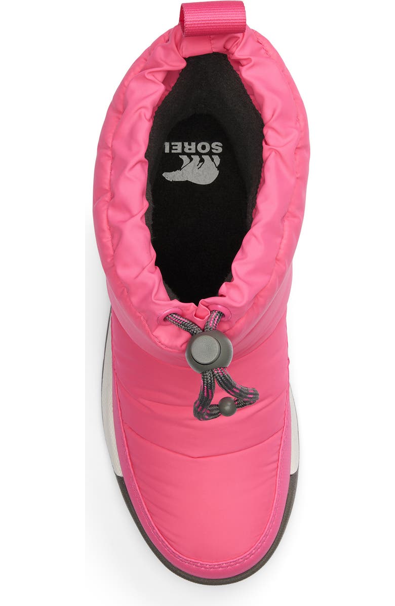 SOREL Kids' Whitney II Plus Puffy Waterproof Snow Boot, Alternate, color, Nico/ Quarry