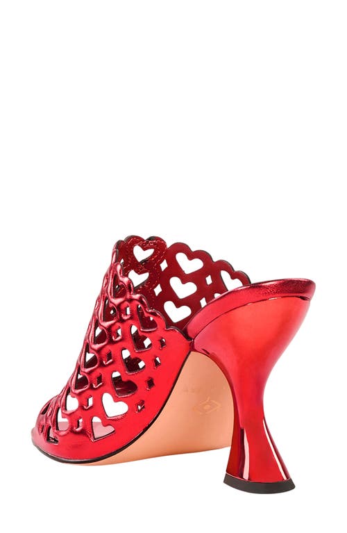 Katy Perry The Laterr Mule In Heart Red