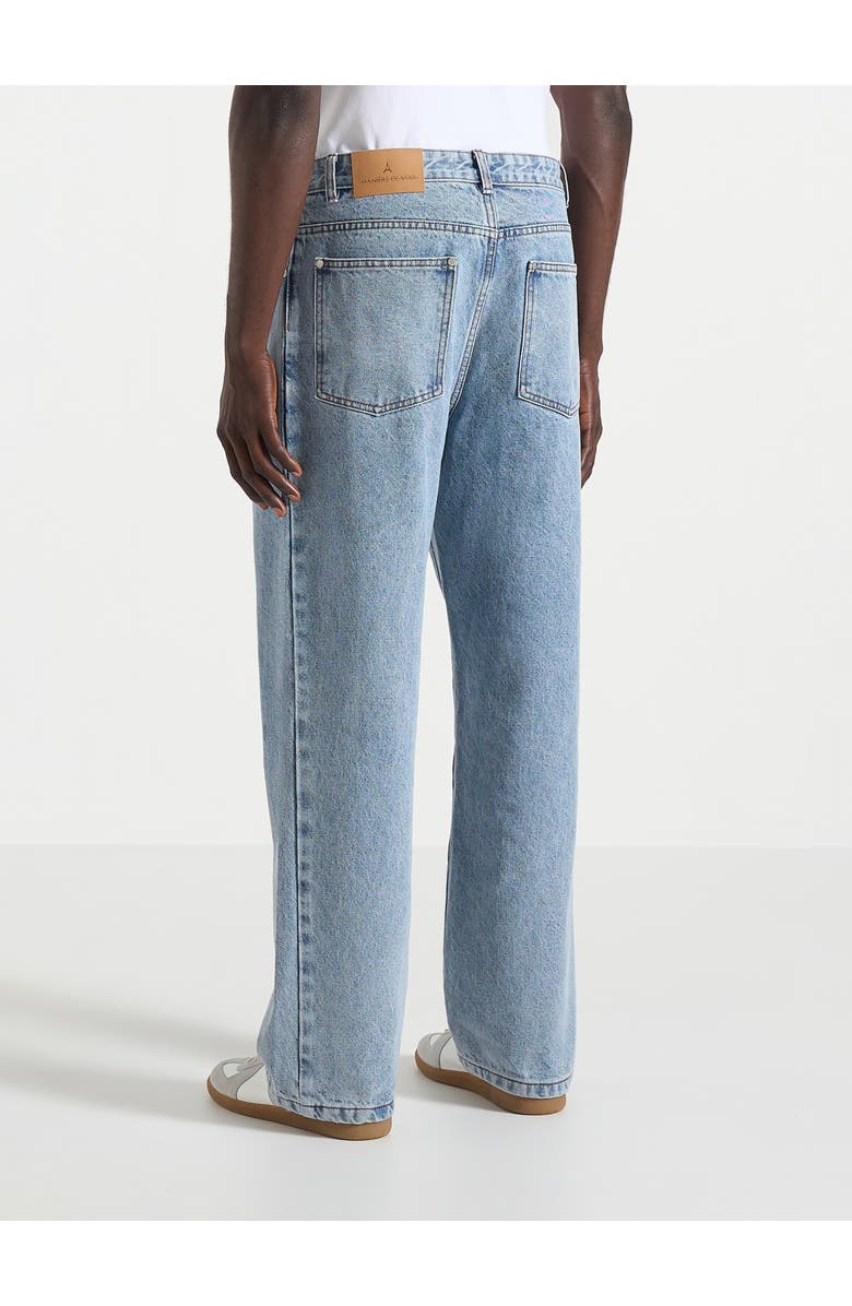 Manière De Voir Relaxed Fit Jeans, Alternate, color, Mid Blue