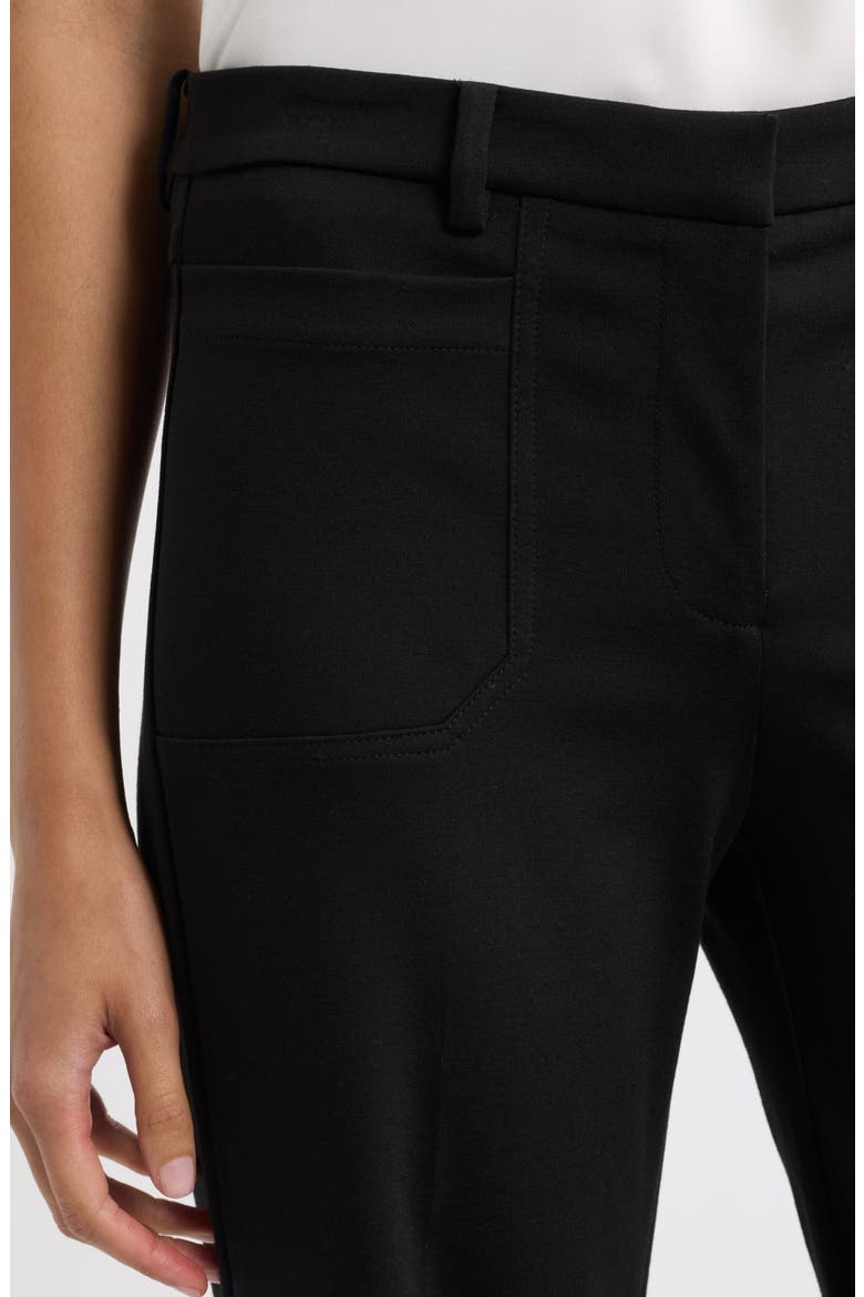 Reese High Waist Wide Leg Pants, Alternate, color, BLACK