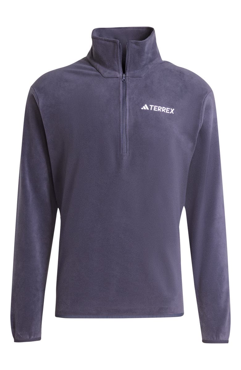 adidas Essential Polar Fleece Half Zip Pullover, Alternate, color, 