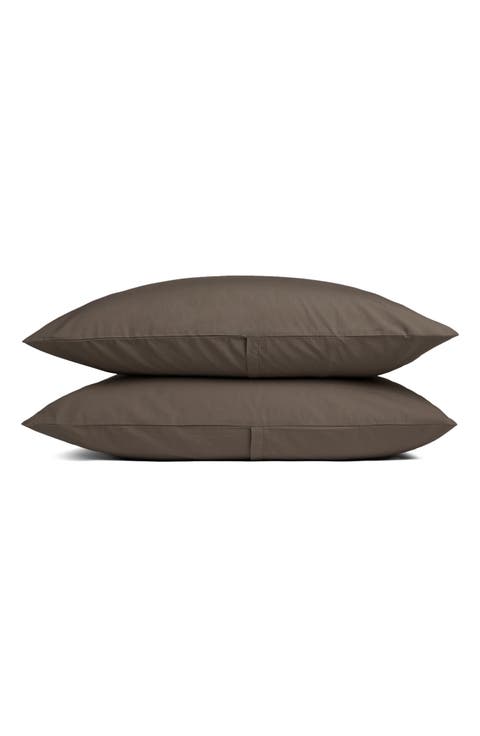 Set of 2 Brushed Cotton Pillowcases