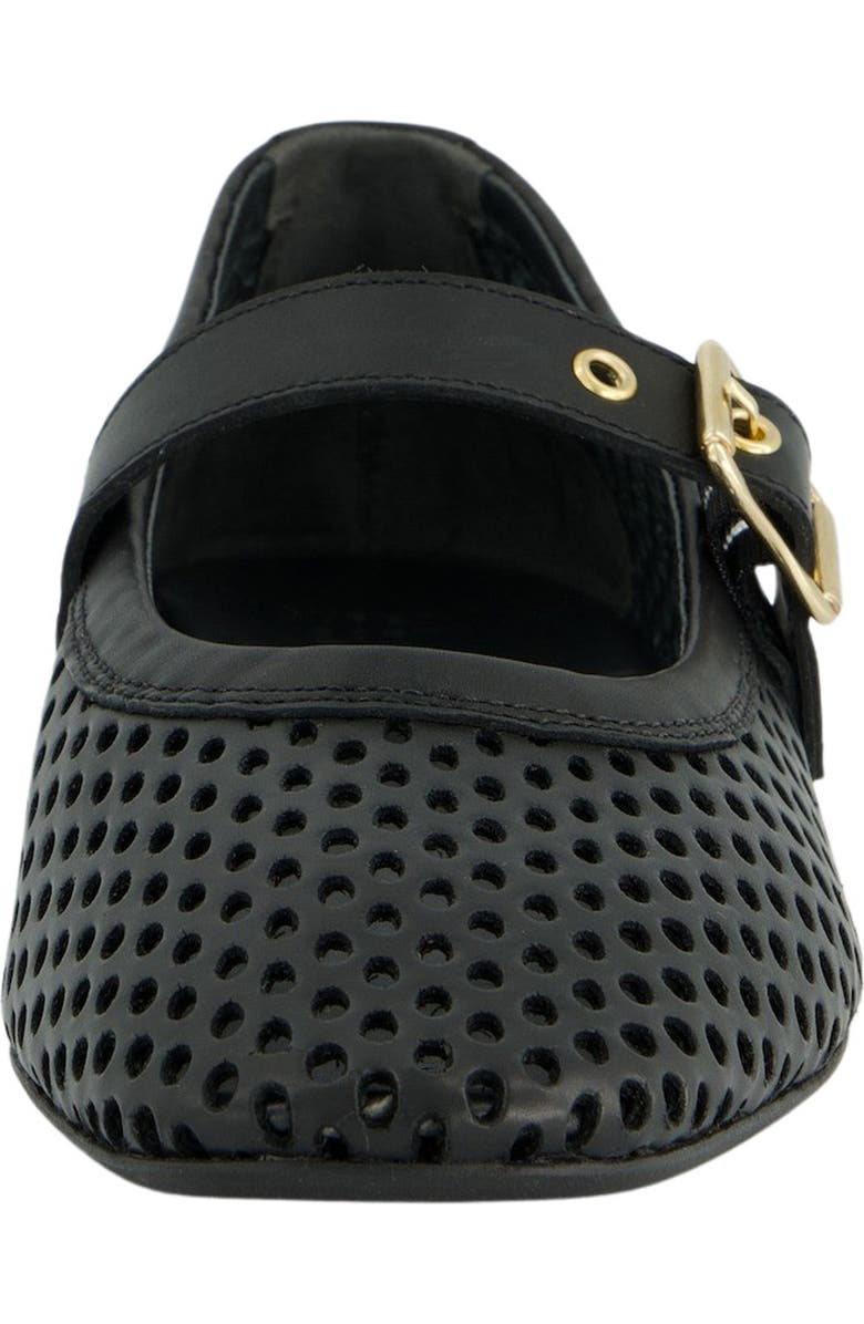 Paul Green Dana Mary Jane Flat, Alternate, color, Black Leather