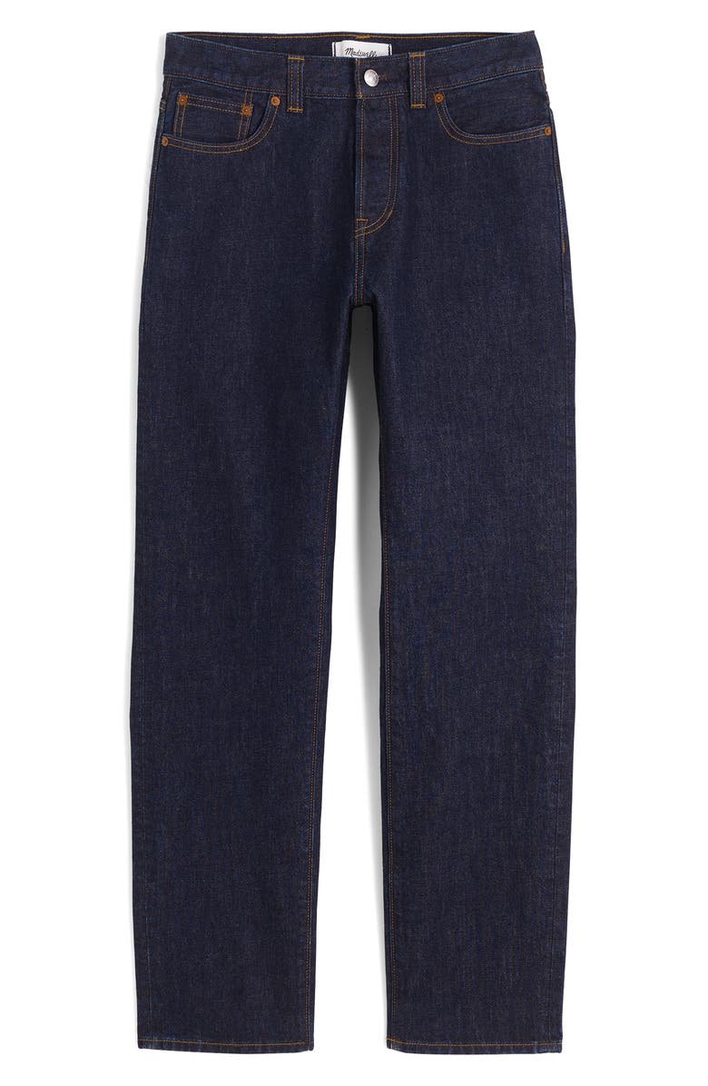 Madewell The 1991 Straight Leg Jeans, Alternate, color, Rinse Wash