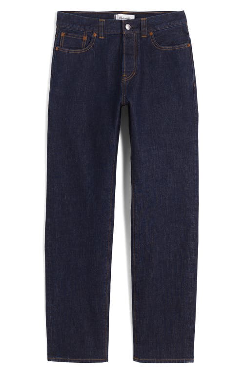 Madewell The 1991 Straight Leg Jeans In Blue