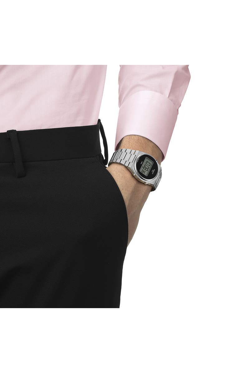 Tissot PRX Digital Bracelet Watch, 35mm, Alternate, color, Grey