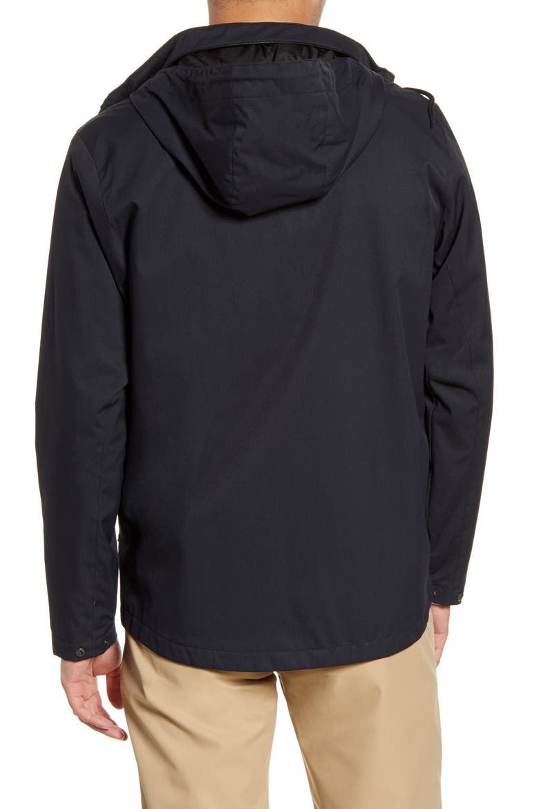 The Lowry Water Repellent Field Jacket, Alternate, color, BLACK