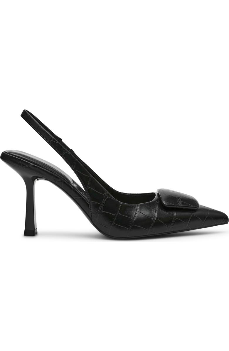 Anne Klein Ilani Slingback Pump, Alternate, color, Black Croco Pu
