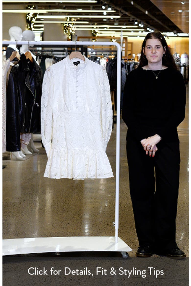 Remy Long Sleeve Lace Minidress video