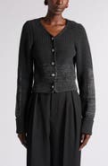 Bottega Veneta Rib Wool & Cashmere Cardigan