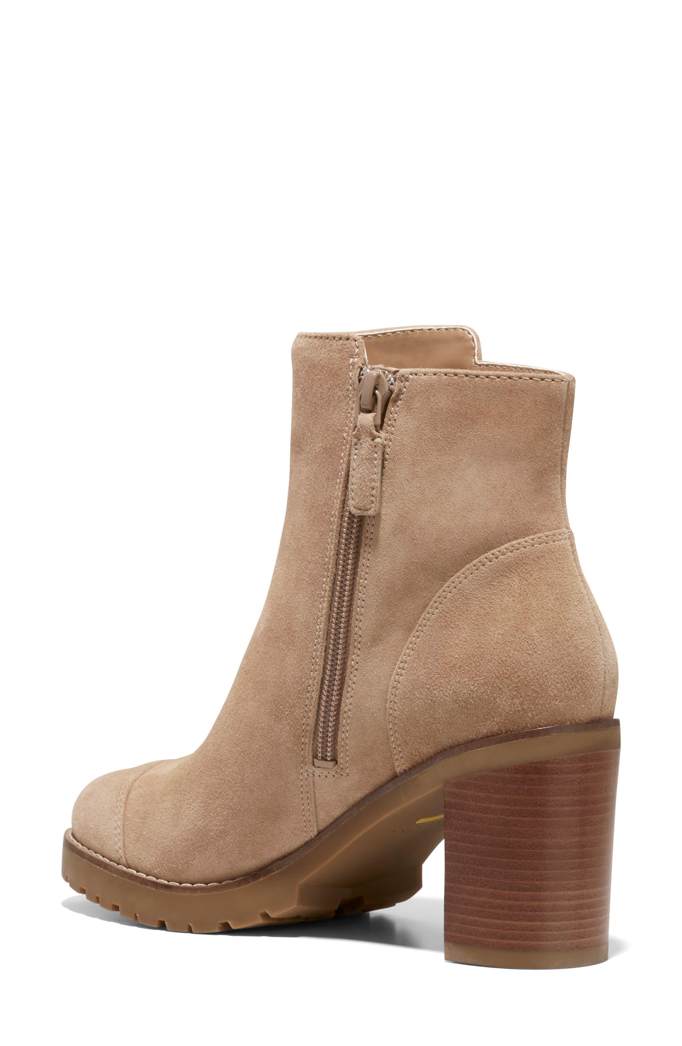 Foster Lug Sole Bootie, Alternate, color, LIGHT BROWN