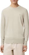 AllSaints Mode Merino Wool Crewneck Sweater