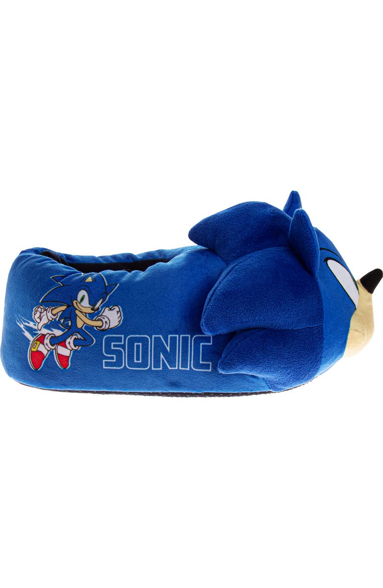 Sonic the Hedgehog Plush Warm House Slippers, Alternate, color,