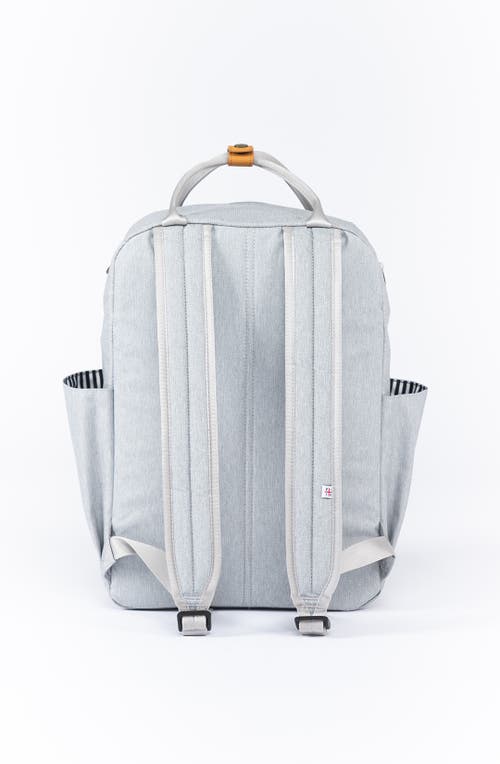 Product Of The North Elkin Sustainable Diaper Backpack In Heather Grey