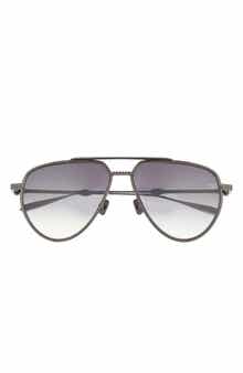 Valentino V-Stud II 59mm Aviator Sunglasses