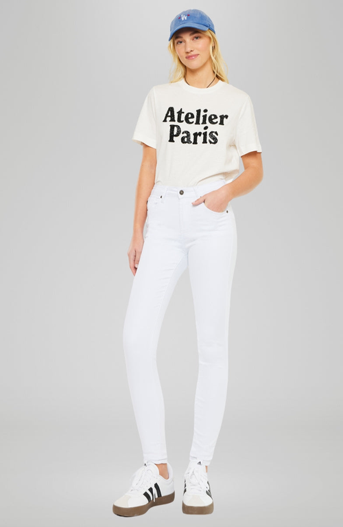 Kancan Misa Essentials High Rise Super Skinny Jeans In White
