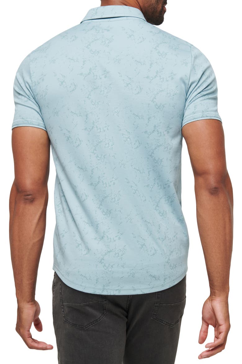 Warmer Tides Scoop Polo, Alternate, color, ARONA