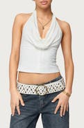 EDIKTED Crop Halter Top