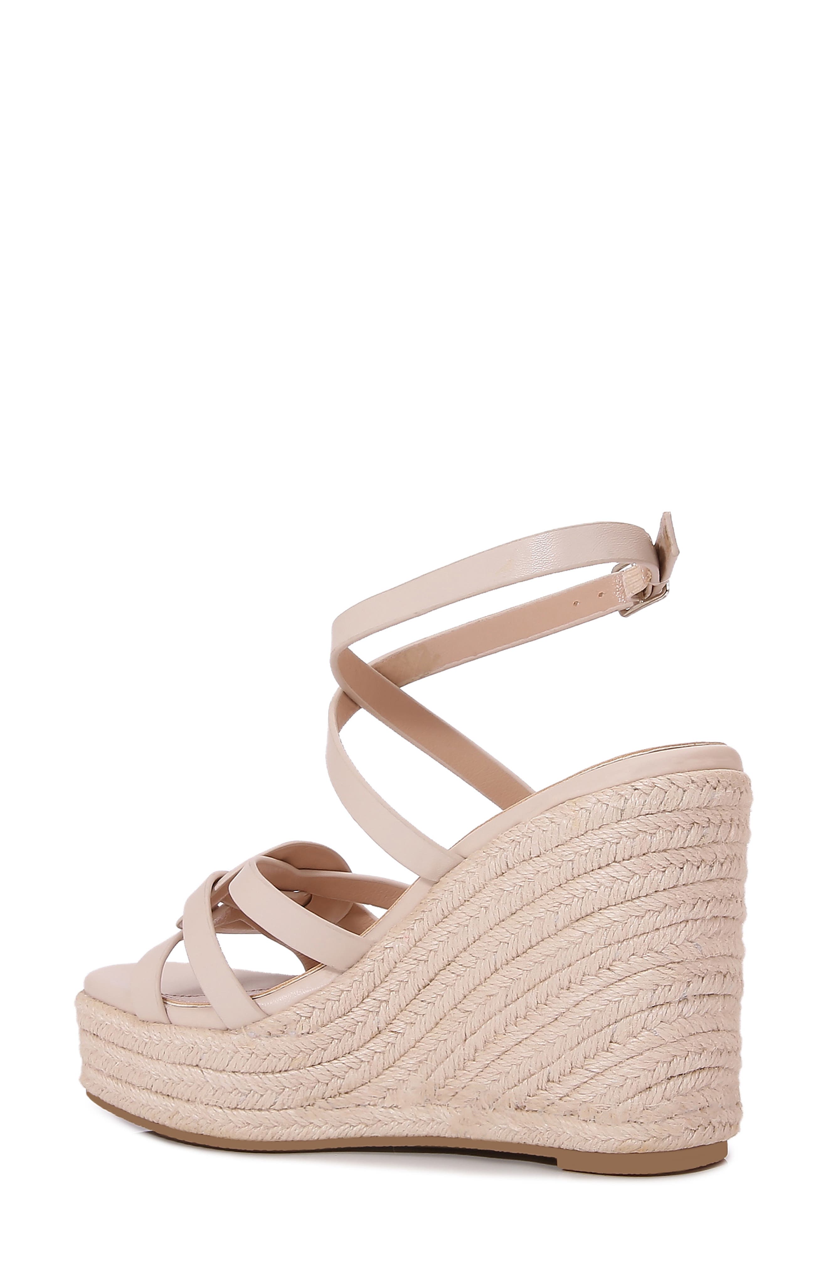 Rhiannon Platform Espadrille Wedge Sandal, Alternate, color, BEIGE