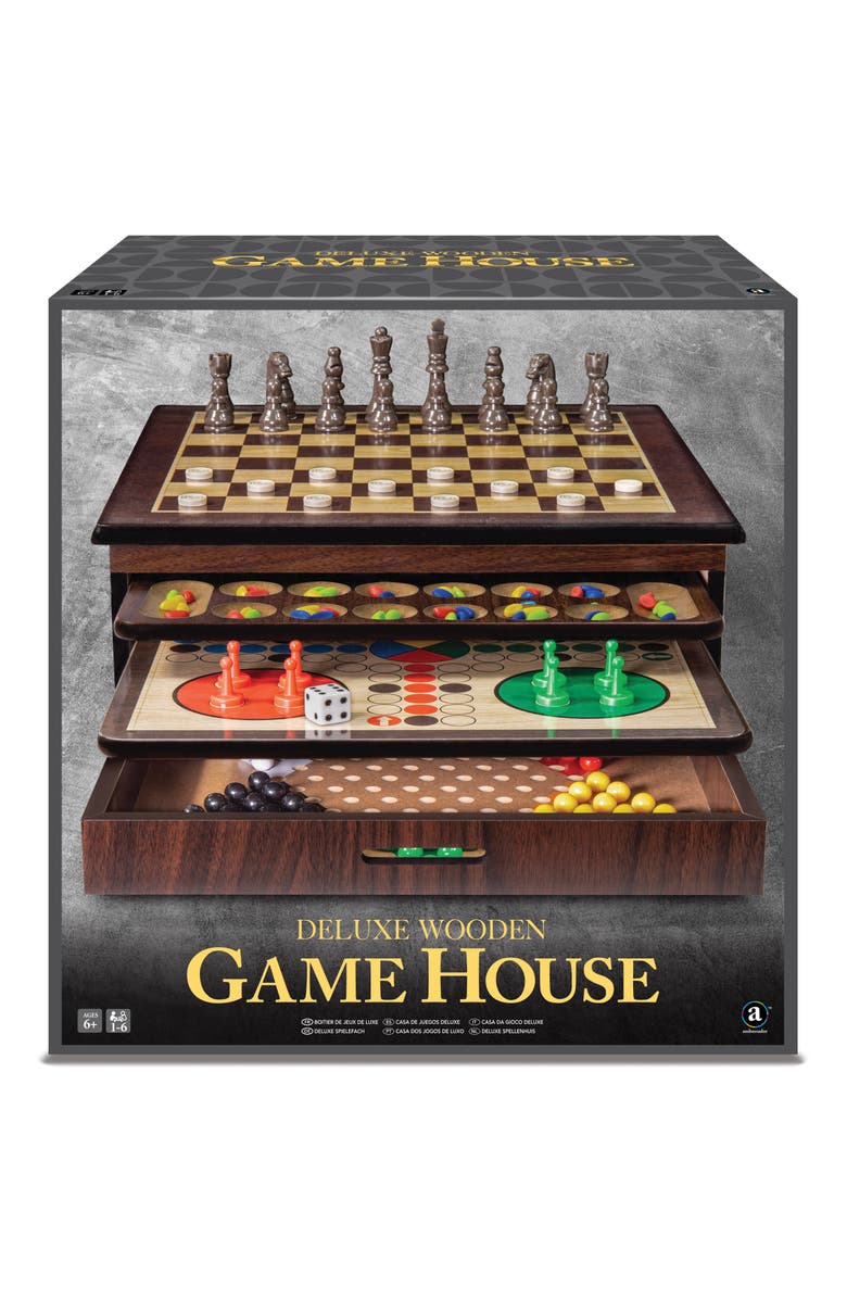 Ambassador Games Craftsman Deluxe Game House, Alternate, color, Multicolored