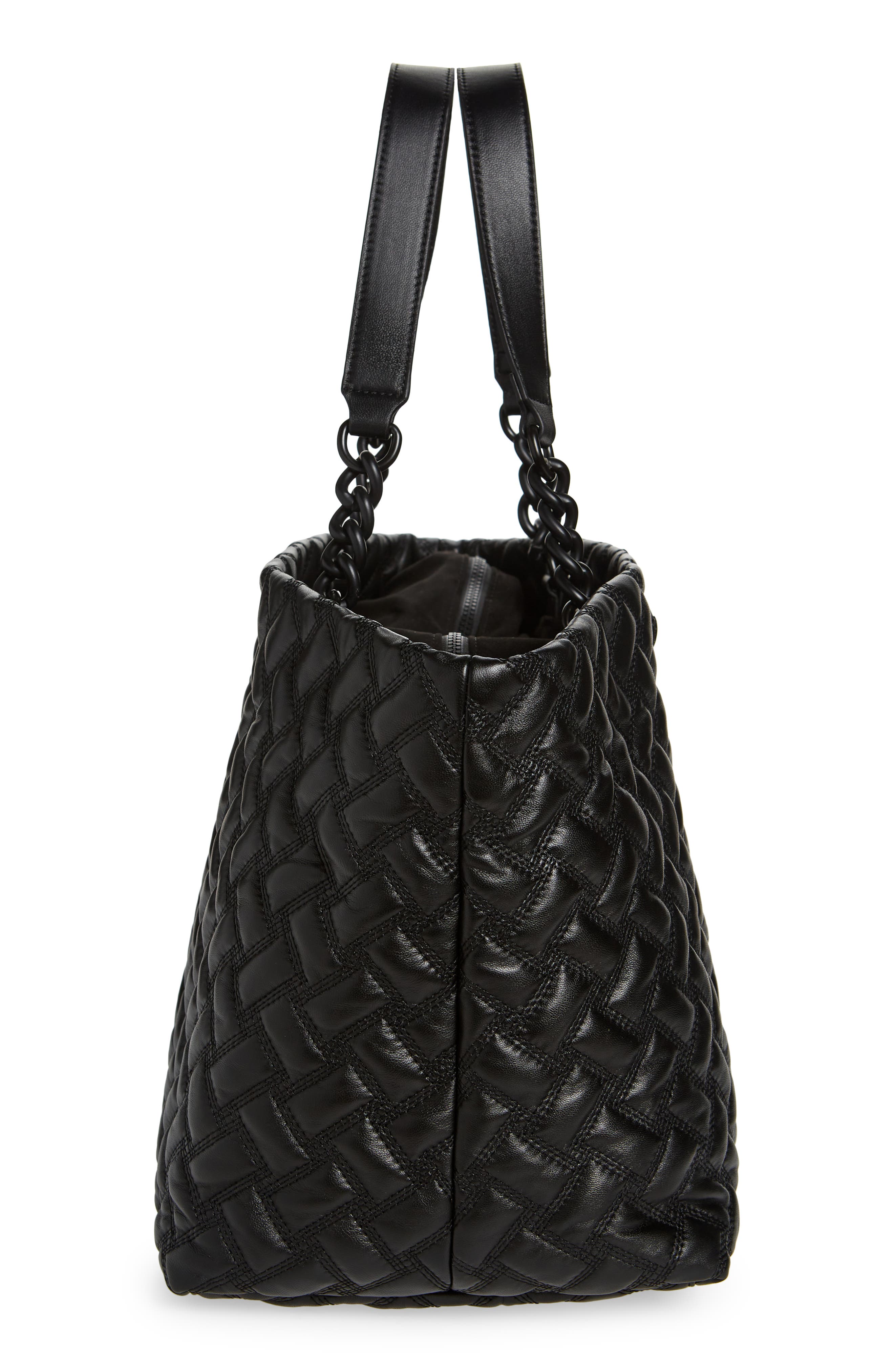 Kurt Geiger London Kensington Drench Leather Shopper Bag, Alternate, color, 