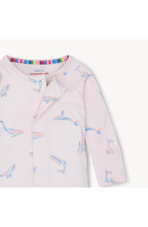 Shop Magnetic Me I Whale Always Love Your Convertible Romper In Pink
