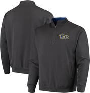 COLOSSEUM Men's Colosseum Charcoal Pitt Panthers Tortugas Logo Quarter-Zip Jacket