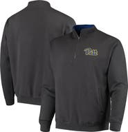 COLOSSEUM Men's Colosseum Charcoal Pitt Panthers Tortugas Logo Quarter-Zip Jacket