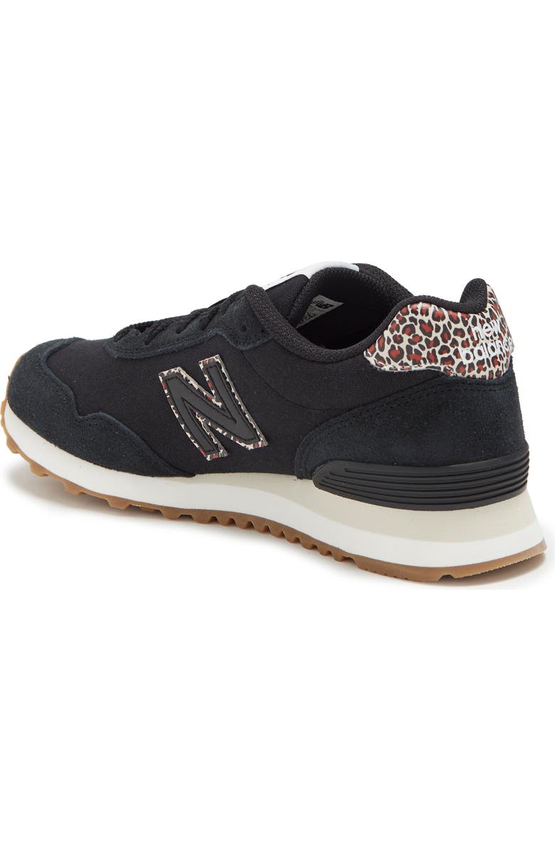 New Balance 515 Suede Sneaker, Alternate, color, Black/ Mahogany