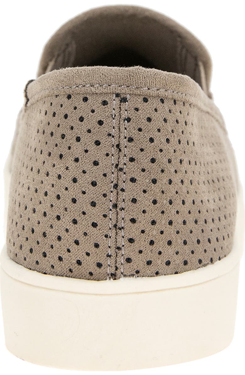 Esprit North Perforated Slip-On Sneaker, Alternate, color, Elephant