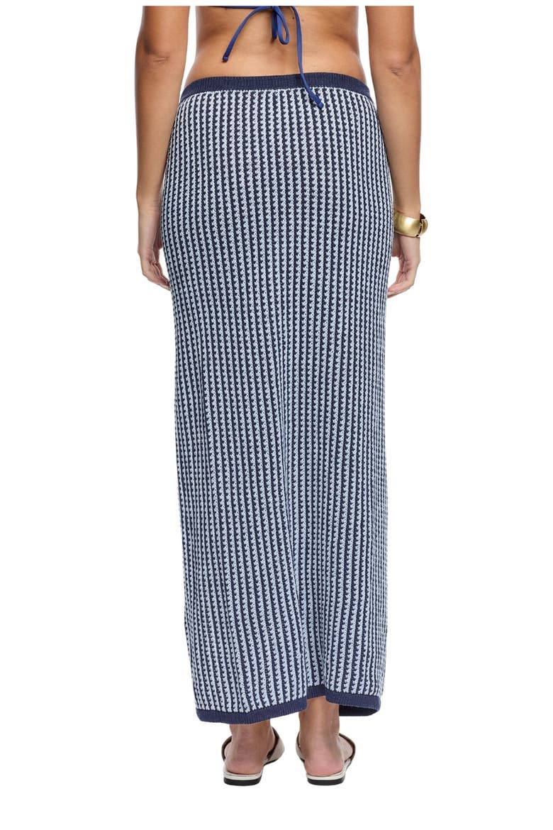 Rosalia Crochet Cover-Up Skirt, Alternate, color, BLUE