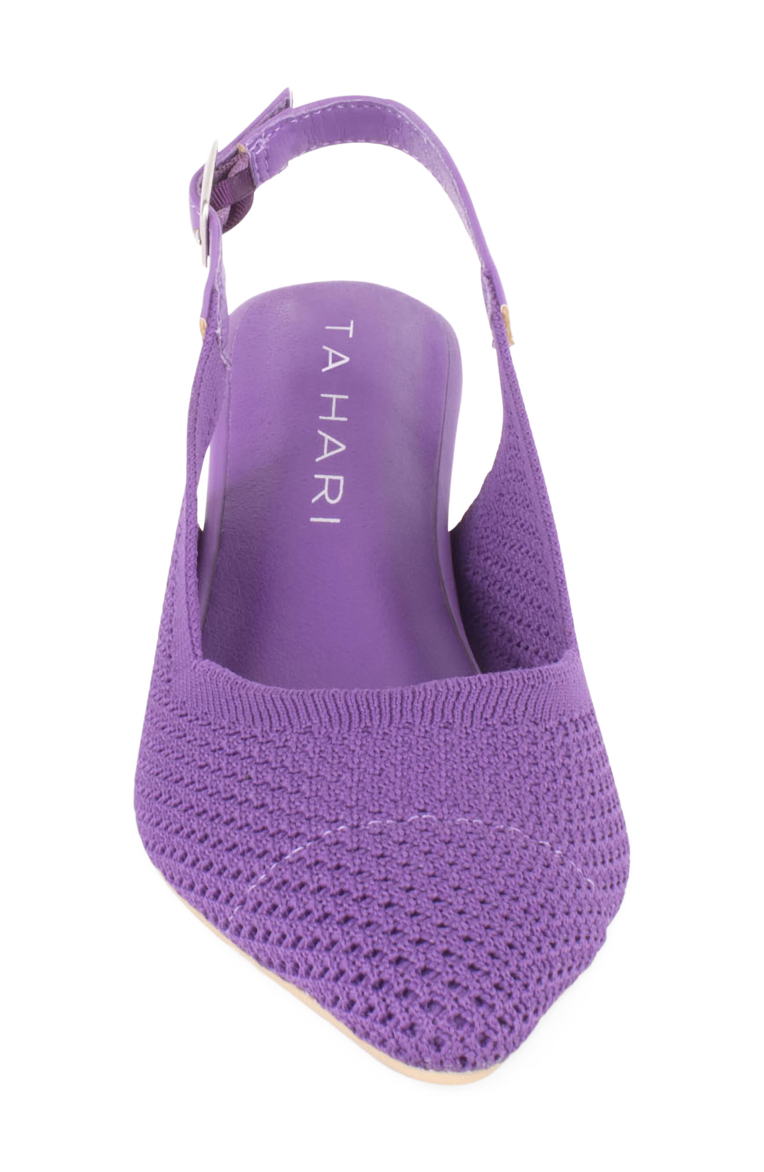 Galway Slingback Pump, Alternate, color, DARK PURPLE