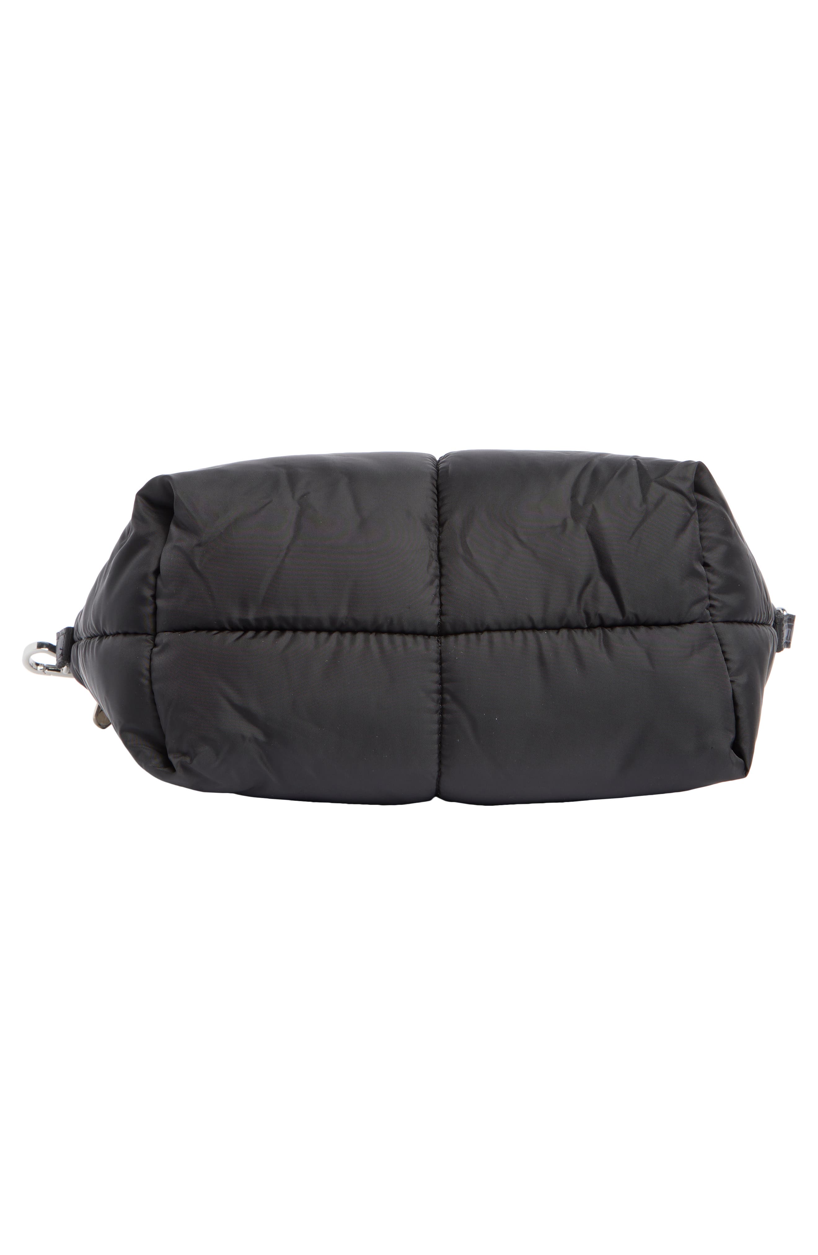 LeSportsac Puffy Mini Satchel, Alternate, color, Ultra Black