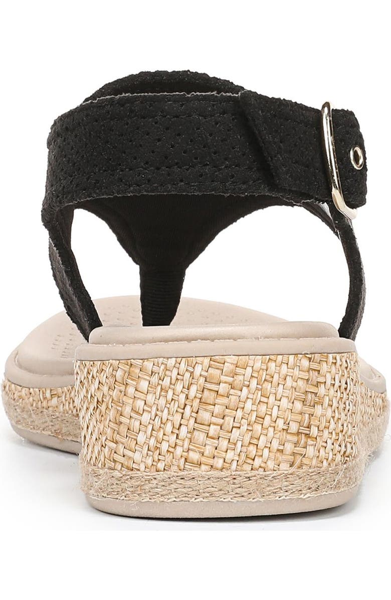 LifeStride Beachy Platform Sandal, Alternate, color, Black