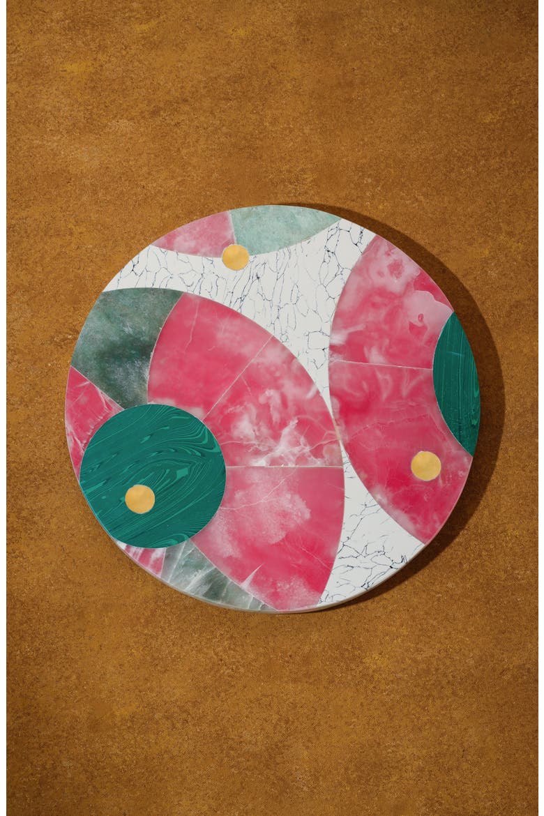 Aurora Splendor Marble Platter, Alternate, color, WHITE MULTI