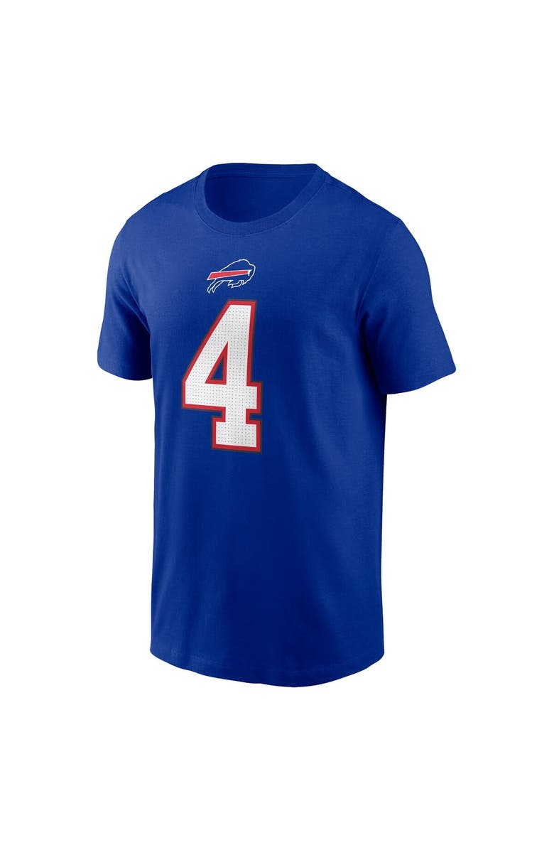 Nike Men's Nike James Cook Royal Buffalo Bills Name & Number T-Shirt, Alternate, color, Royal